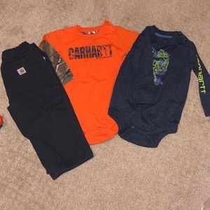 Carhartt bundle size 12 months